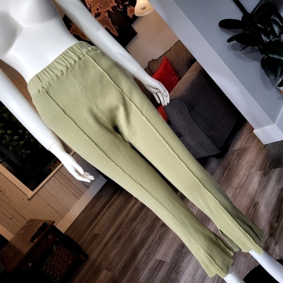 ROPÉ PICNIC - Vintage Bootcut Side Slit Jogger Pants - Picture 1 of 10